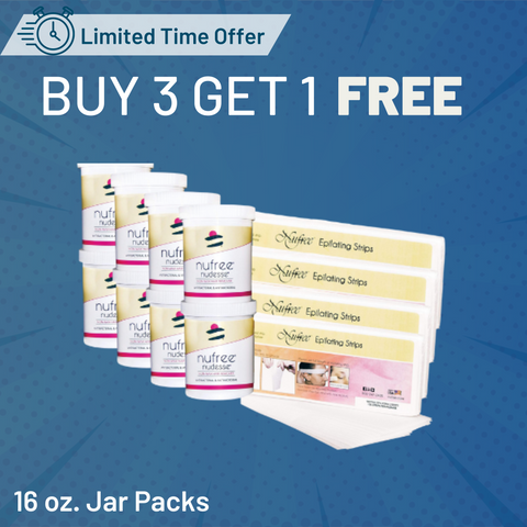 Image of Nufree Buy 3 Get 1 Free, Double Jar Pack, 16 oz