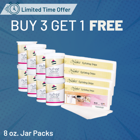 Image of Nufree Buy 3 Get 1 Free, Mini Double Jar Pack, 8 oz