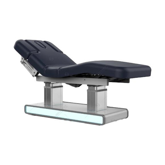 Silverfox Gretta Massage Table, Dark Blue, Salon Top