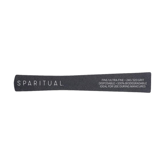 SpaRitual Black Board Eco Nail Files, 240/320 Grit, 5 ct
