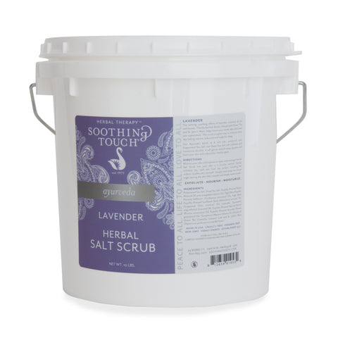 Image of Soothing Touch Herbal Salt Scrub, Lavender