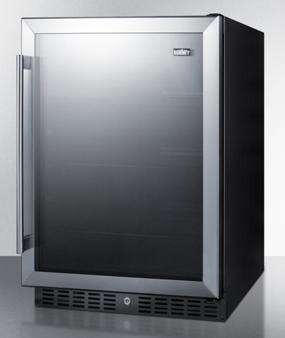 Image of Summit Under Counter Glass Front Fridge, ADA Compliant
