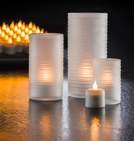 Image of Hollowick NEXIS Flameless Rechargeable Magnetic Tealight Candles Only, 10 Count