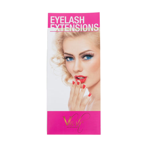 Image of VLash Lash Extension Trifold Brochure, 50 ct