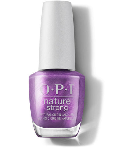 Image of OPI Nature Strong Nail Lacquer, Achieve Grapeness, 0.5 fl oz