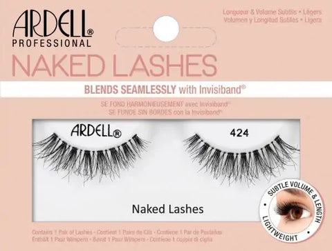 Image of Ardell Strip Lashes, Naked Lashes 424