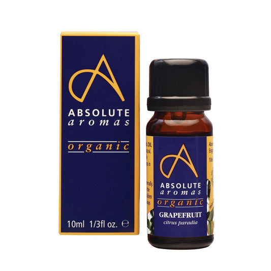 Aromatherapy 10 ml Absolute Aromas Organic Grapefruit Essential Oil 10ml
