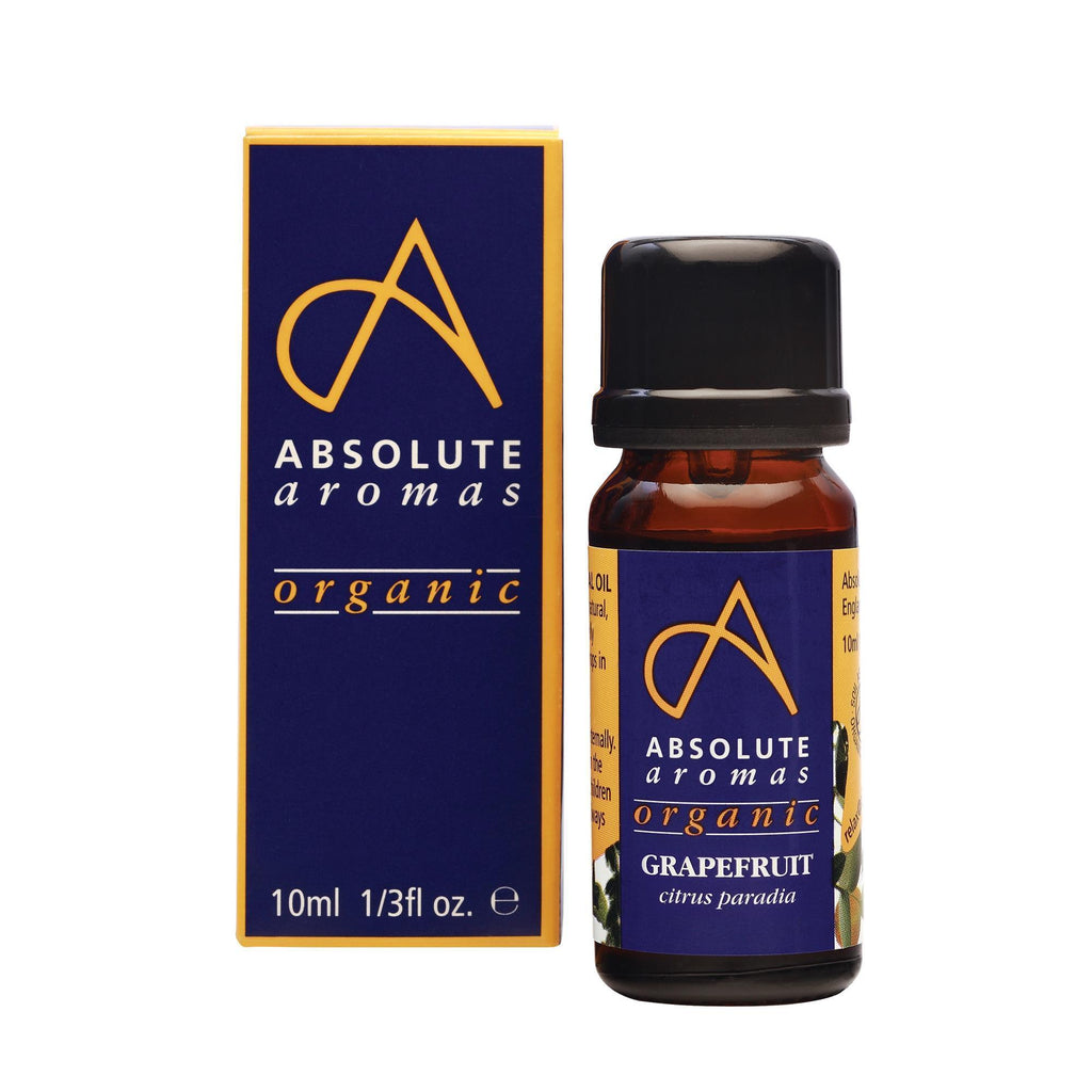 Aromatherapy 10 ml Absolute Aromas Organic Grapefruit Essential Oil 10ml