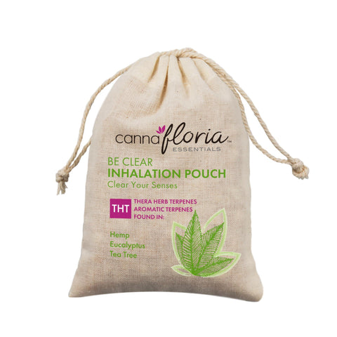 Image of Aromatherapy Cannafloria Inhalation Pouch, 2 Pack, Be Clear