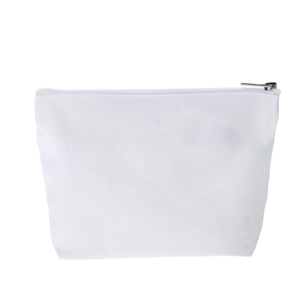 Small White Wash Bag Zipper