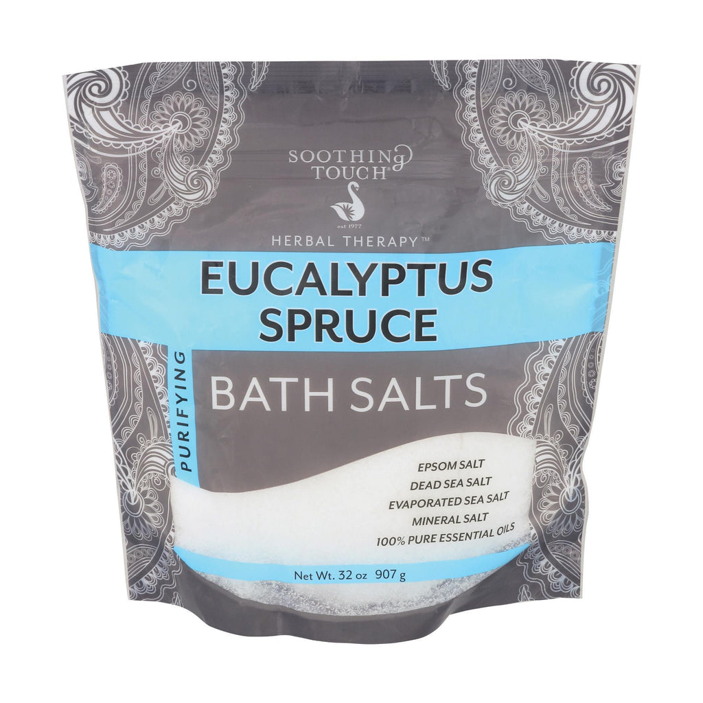 Bath & Body Soothing Touch Eucalyptus Spruce Bath Salts / 32oz