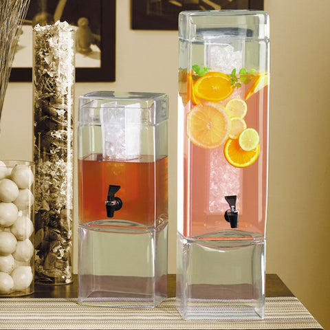 Rectangular Container Dispenser Rectangular Glass Water Dispenser