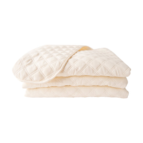 Image of Quilted Blanket in Natural by Sposh