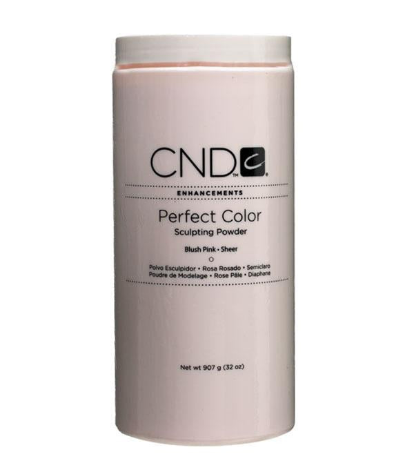 CND Enhancements, Perfect Color Sculpting Powders, Blush Pink, Sheer
