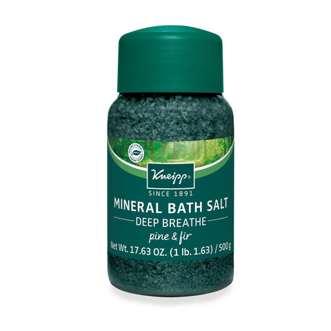Image of Body Washes, Soaks & Salts 17.63 oz Kneipp Pine & Fir Mineral Bath Salt Deep Breathe