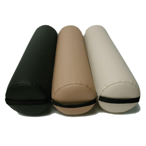 Image of Bolters & Cushions ComfortSoul Full Round Bolster / DuraSoft™ Upholstery: Ivory ComfortSoul Full Round Bolster