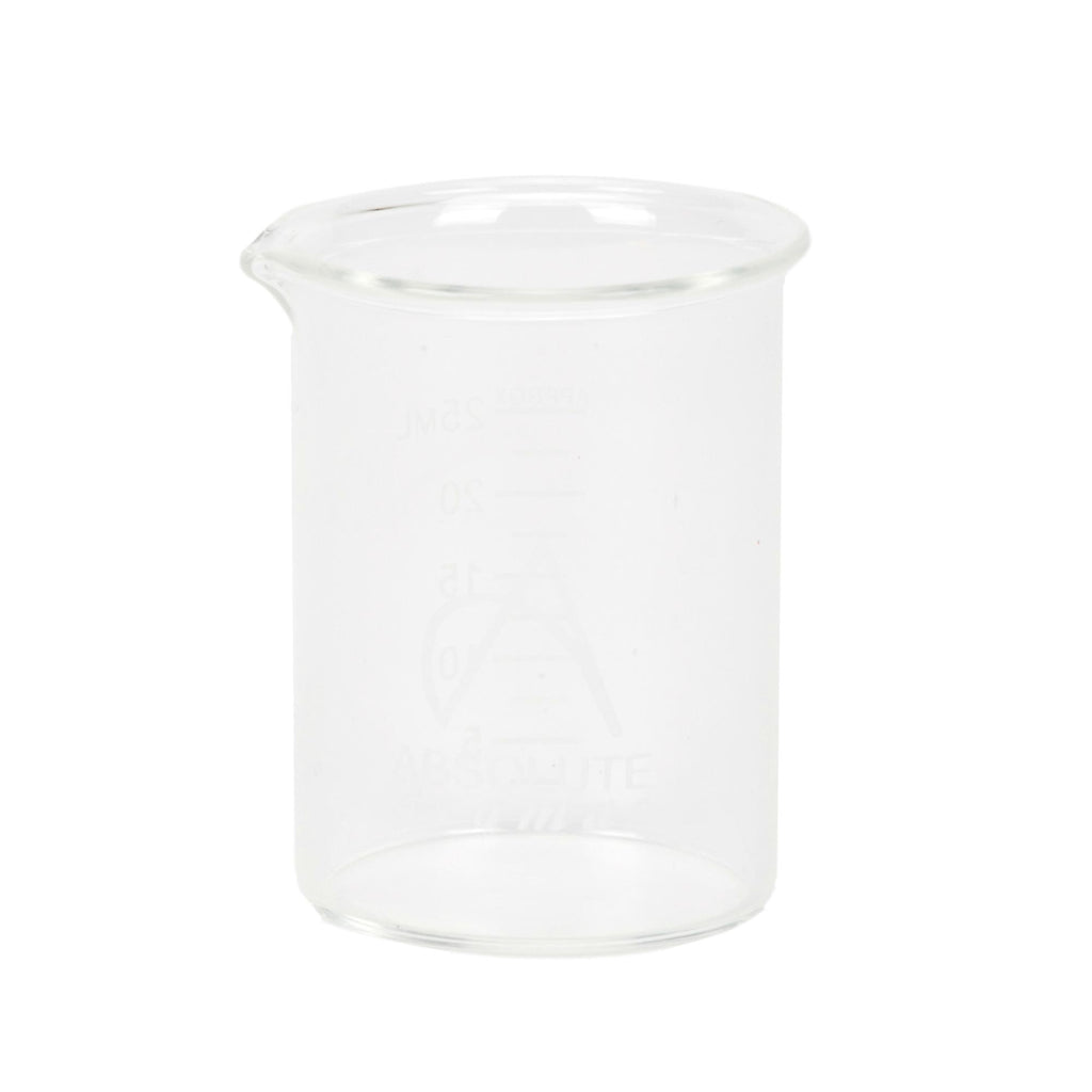 Glass Measuring Beaker, 25ml