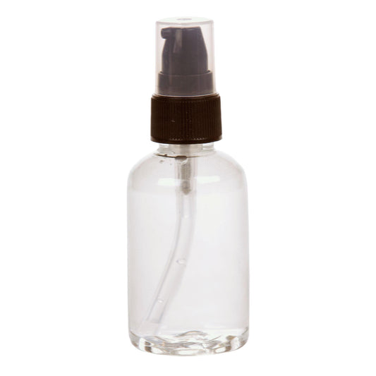 Bottles & Jars Clear Bottle w/Finger Pump / 2oz