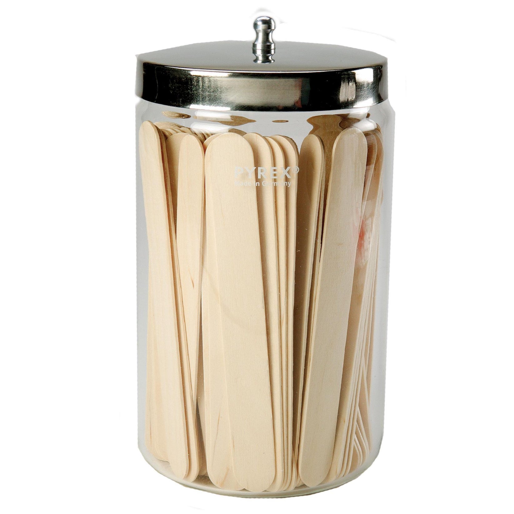 Sundry Jar w/Stainless Steel Lid, Glass Universal Companies