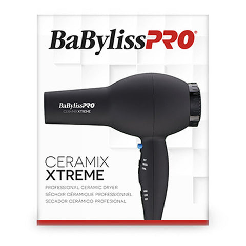 Image of Babyliss Pro Dryer, Ceramix Xtreme, Black, 6 ct