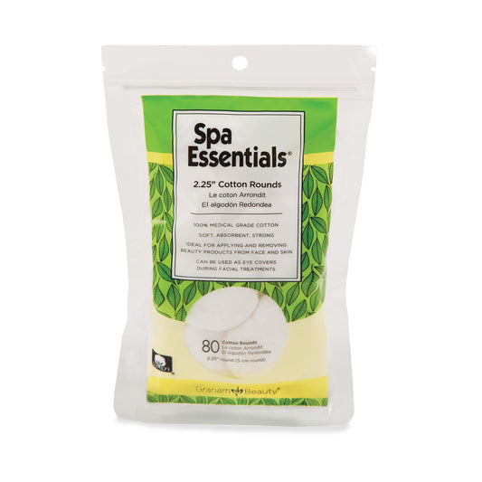 Cotton & Gauze Products Spa Essentials Round Cotton Pads / 80pc