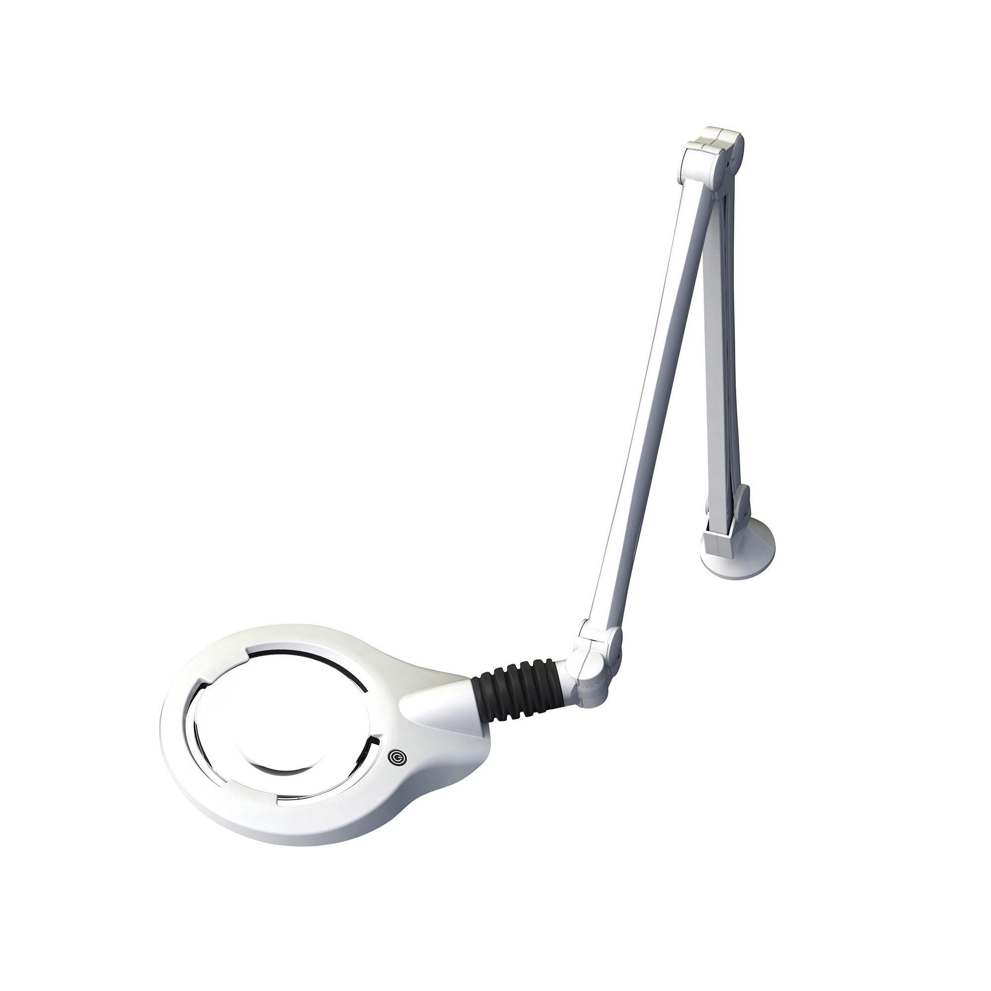 Luxo Circus LED Magnifying Lamp 5 Diopter White Universal Companies