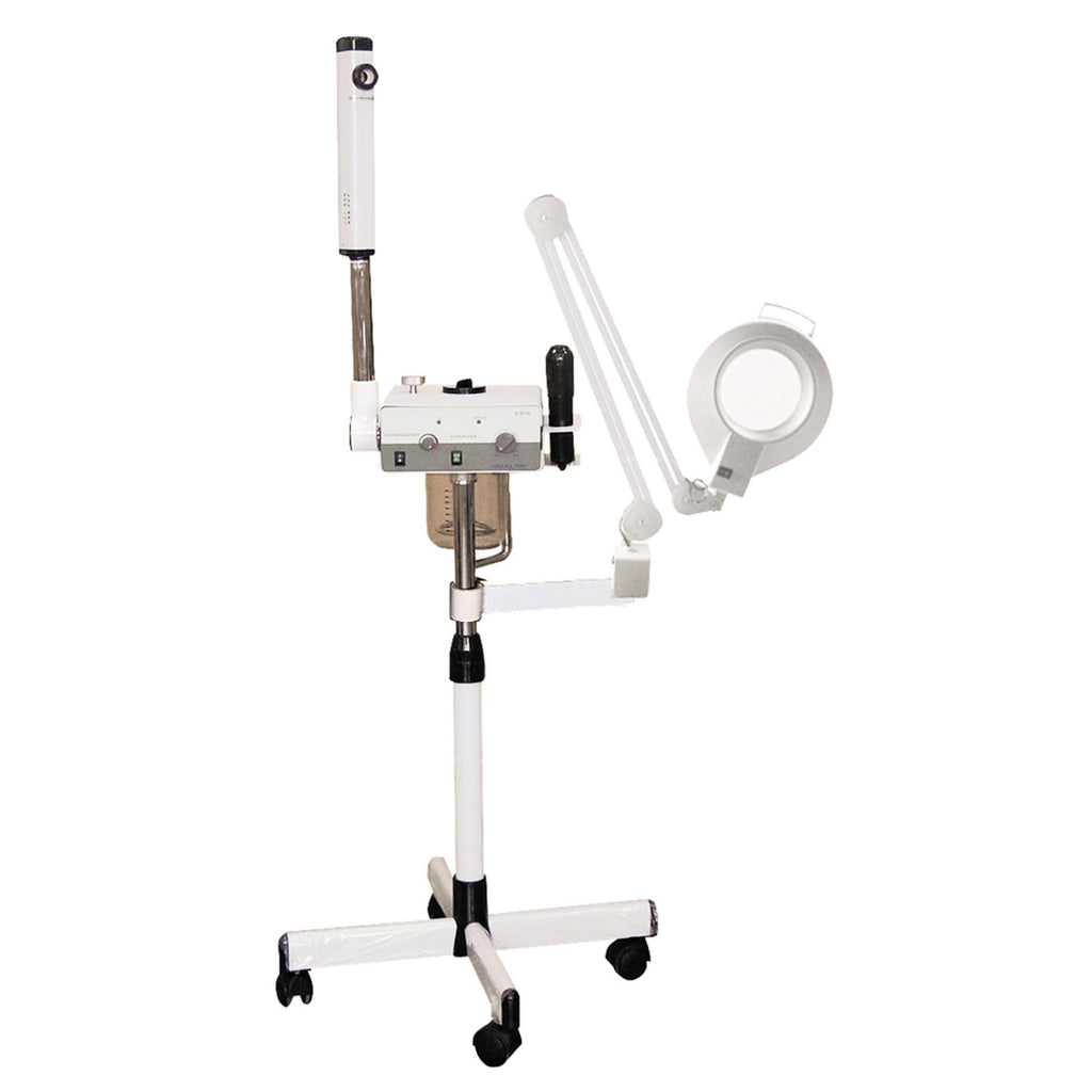 Diagnostic & Magnifying Lamps 3-in-1 Facial System w/Steamer, Mag Lamp & High Frequency