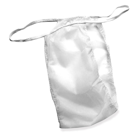Image of Disposable Client Apparel Intrinsics Disposable Bikinis / White / 100pc