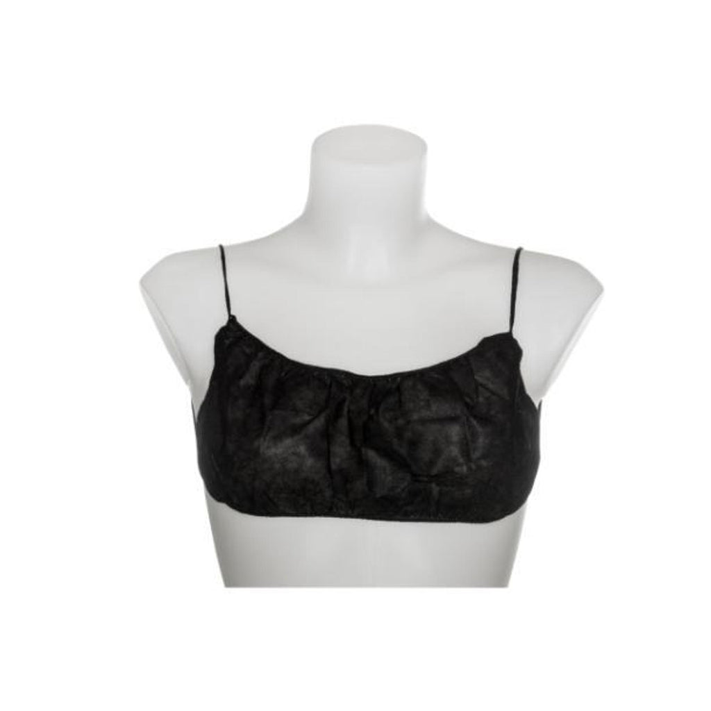 Disposable Backless Bra, Black, 100 ct