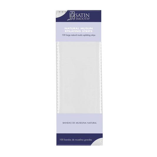 Epilating Strips & Rolls Large Satin Smooth Muslin Strips
