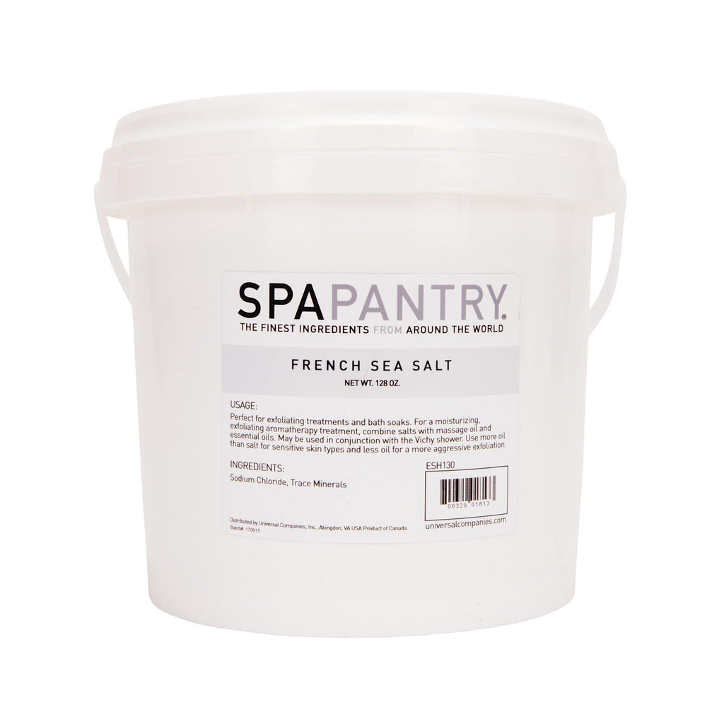 Exfoliants, Peels, Masks & Scr Spa Pantry French Sea Salt 1 Gallon