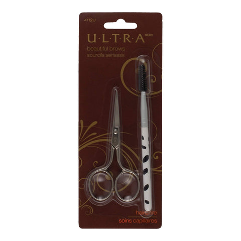 Image of Eyelash & Brow Products Ultra Brow Scissor and Brush Combo