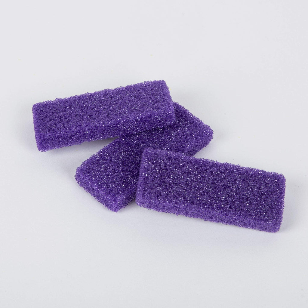 Files, Buffers, Brushes & Pumi Mini Pumice Pads, Extra Coarse, Purple