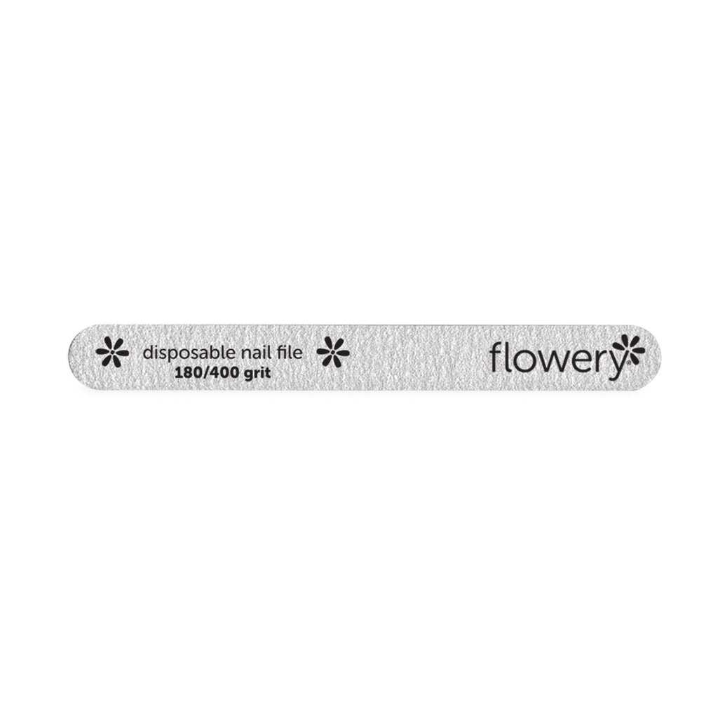 Files, Buffers, Brushes & Pumi Flowery Silver Cushion Core 180/400 grit / 100 count