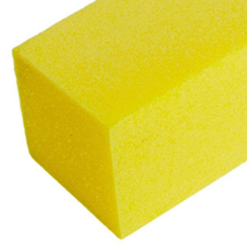 Files, Buffers, Brushes & Pumi Buffer Block / Ultra Fine Grit / Yellow