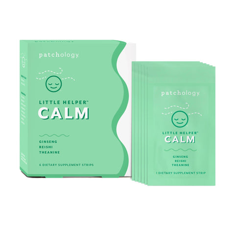 Image of Patchology Little Helper CALM Dietary Supplement Strips, 6 ct