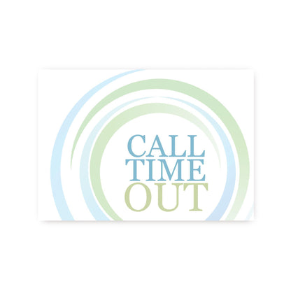 Gift Certificate Cards Gift Certificate / Call Time Out / 25pc