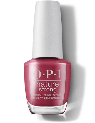 Image of OPI Nature Strong Nail Lacquer, Give A Garnet , 0.5 fl oz