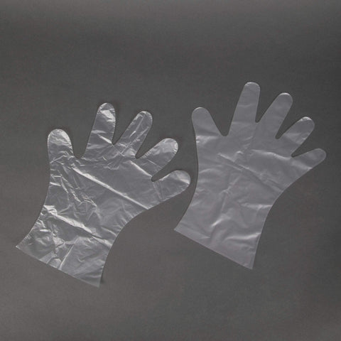 Image of Poly Gloves, 100 ct