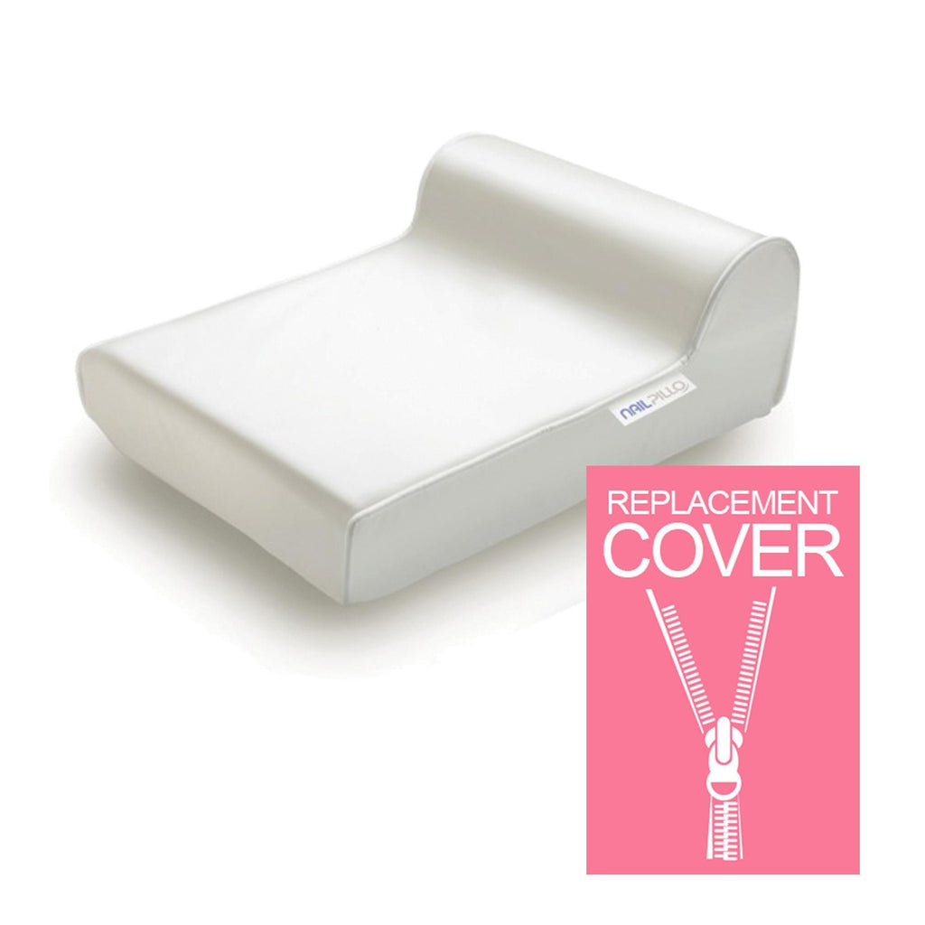 Headrest, Face Cradle & Pillow Ladypillo Replacement Cover / Nailpillo / White