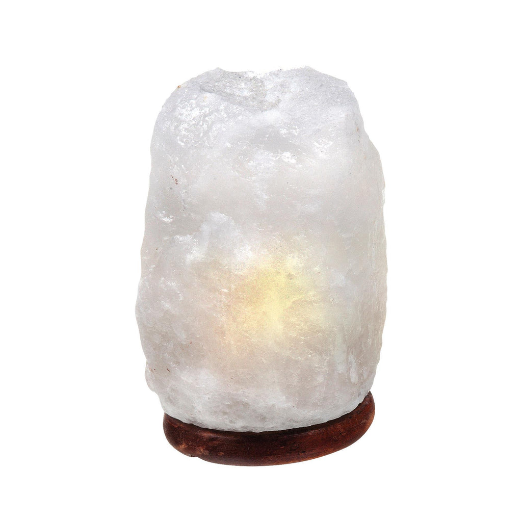 Home & Linens Nature's Artifacts Small White Salt Lamp