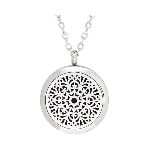 Image of Jewelry Stainless Steel Love Floral Pendant