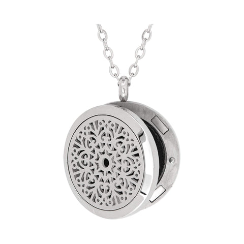 Image of Jewelry Stainless Steel Love Floral Pendant