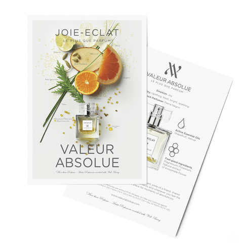Image of Joie-Eclat Valeur Absolue Fragrance Scent Cards, Confiance