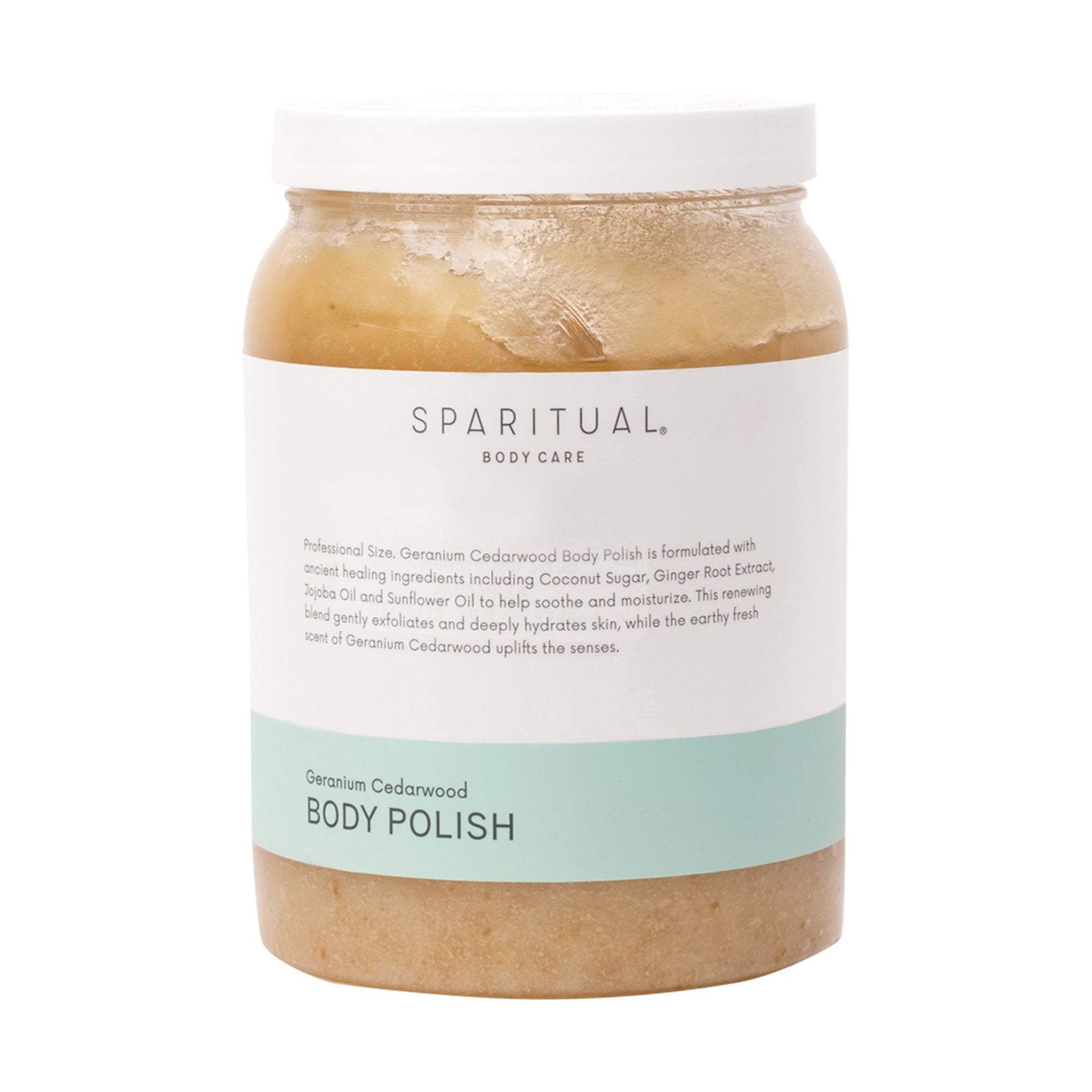 SpaRitual Geranium Cedarwood Body Polish, 59 oz – Universal Companies