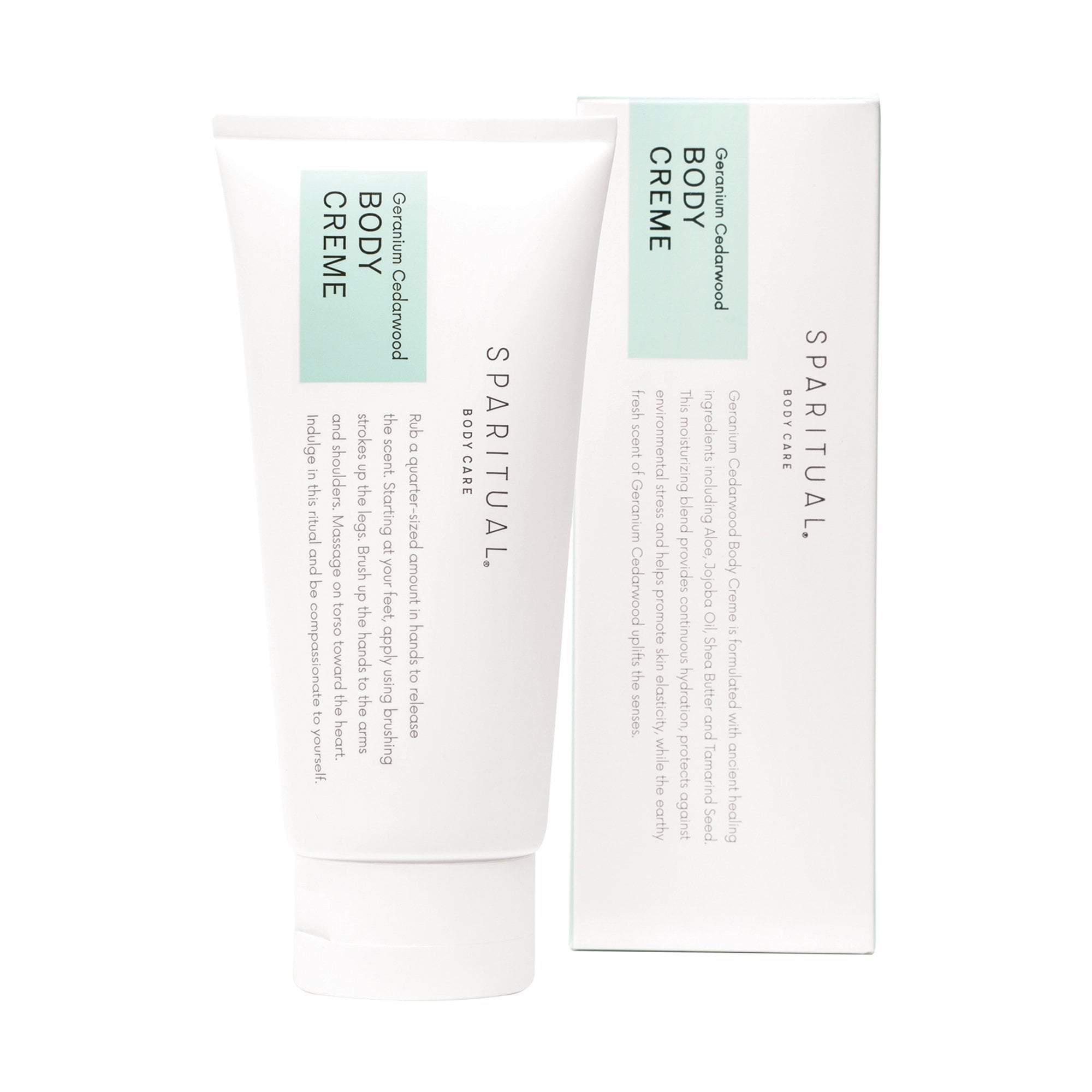 SpaRitual Geranium Cedarwood Body Crème, 6 fl oz – Universal Companies