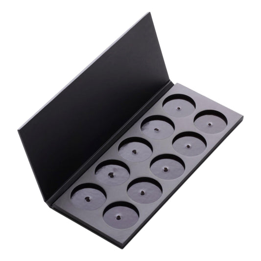 MUD Refillable Compact & Empty Palette, 10 Hole Cheek Color