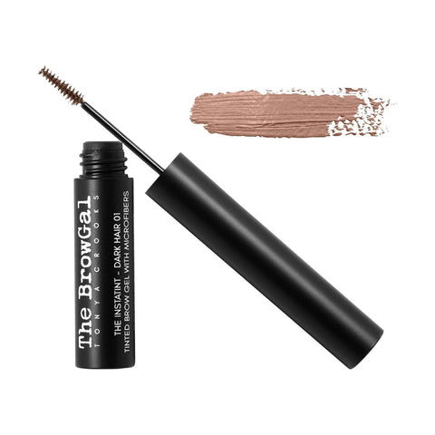 Image of Makeup, Skin & Personal Care The BrowGal Instatint Tinted Eyebrow Gel with Micro Fibers, Light Hair