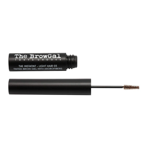 Image of Makeup, Skin & Personal Care The BrowGal Instatint Tinted Eyebrow Gel with Micro Fibers, Light Hair
