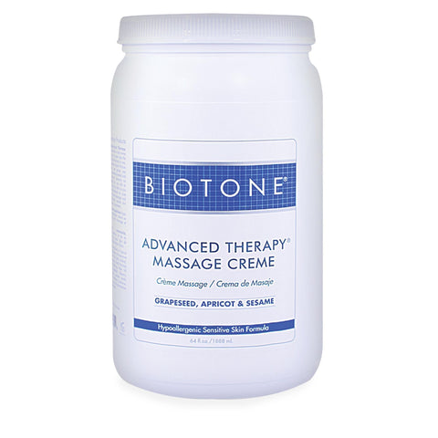 Image of Massage Creams & Butters 1/2 Gal Biotone Advanced Therapy Massage Creme